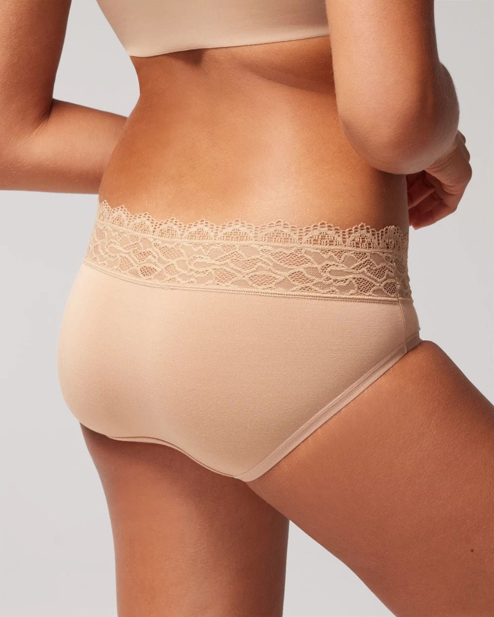 Hipster Panty with Enchanting Lace click to view larger image.