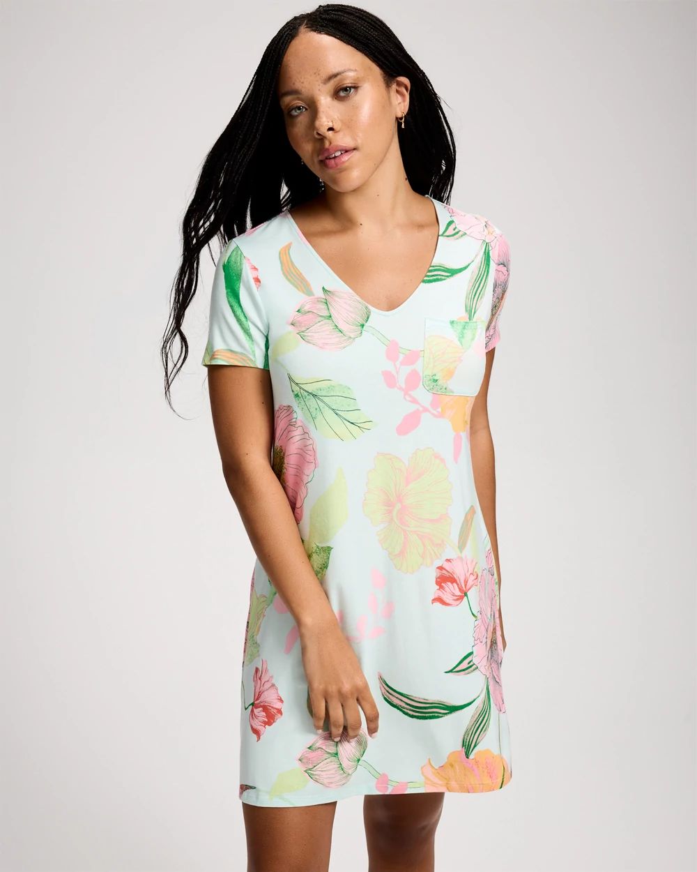 Cool Nights Short Sleeve Sleepshirt