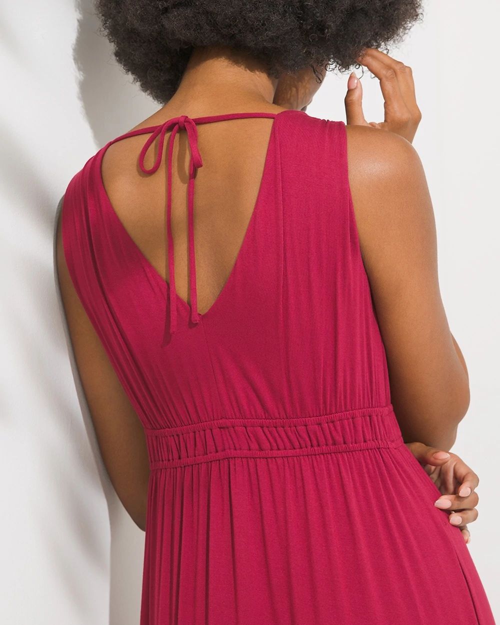 Tie-Back Maxi Bra Dress