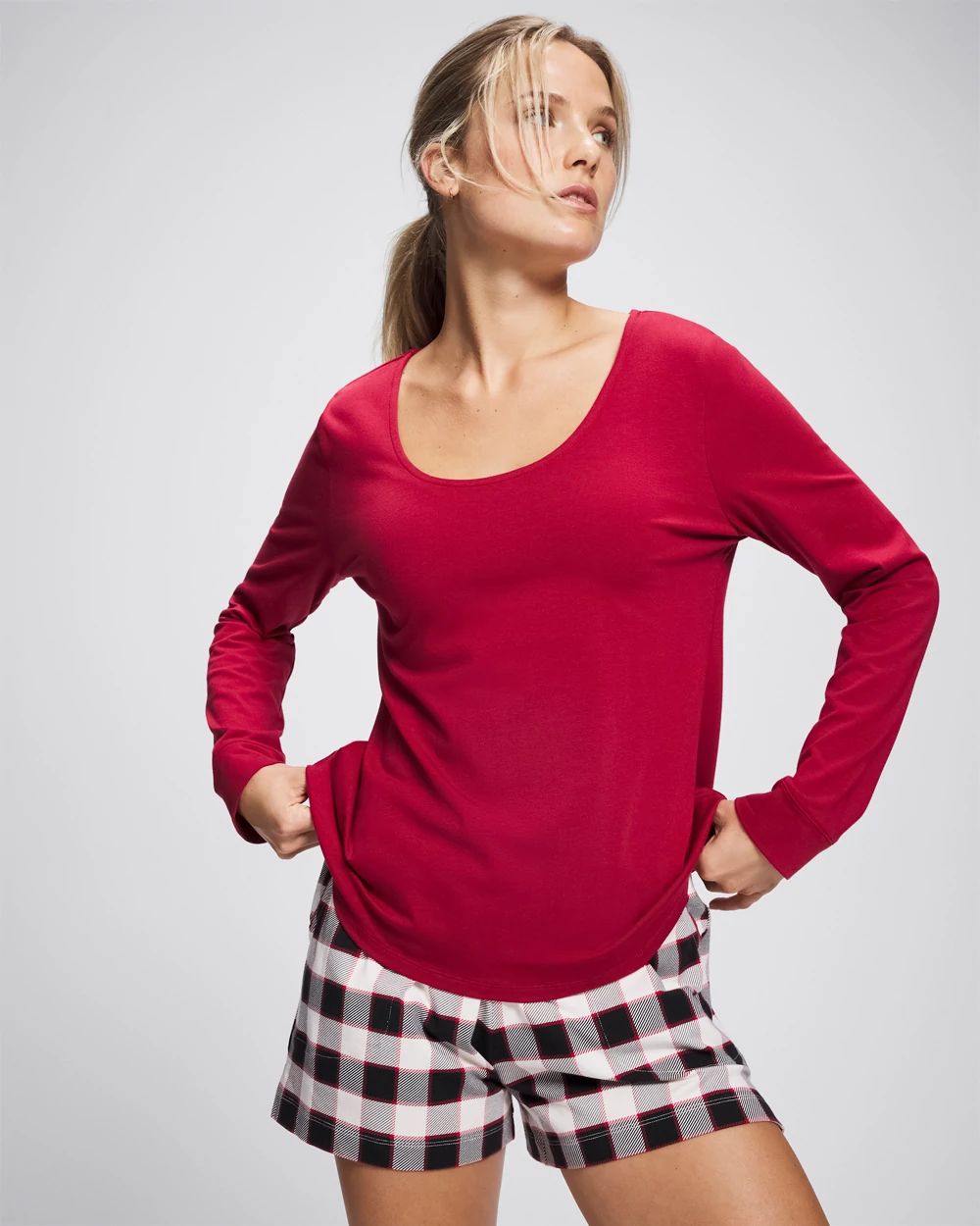 Embraceable Long Sleeve Pajama Top