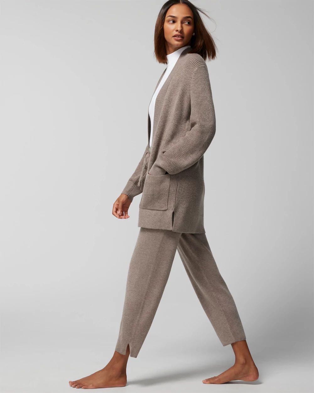 Open-Front Cardigan