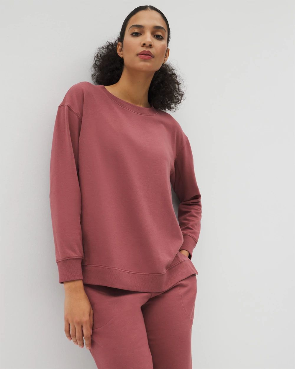 Essential Terry Crewneck Sweatshirt
