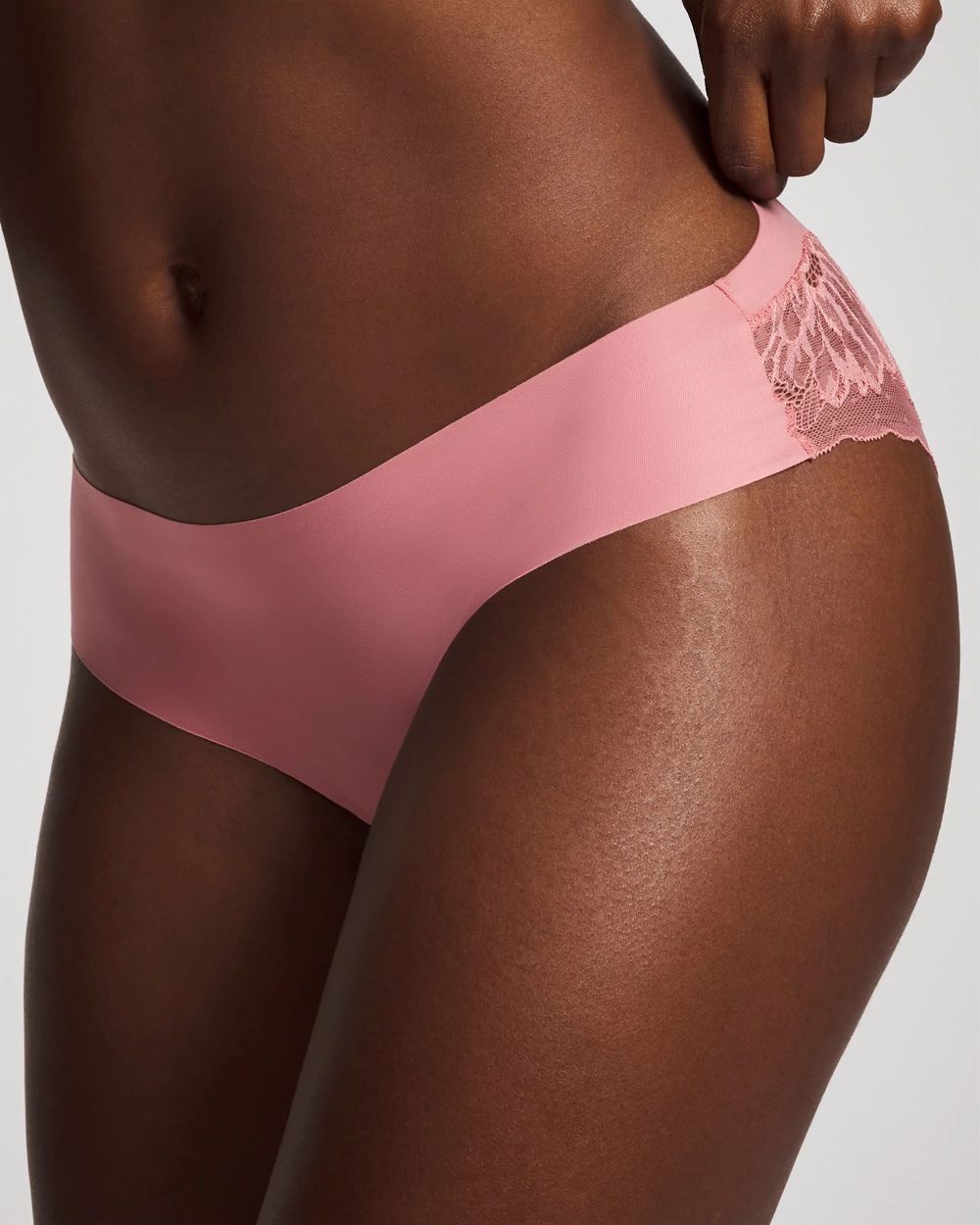 Almost Bare Cheeky Hipster Panty with Lace Back