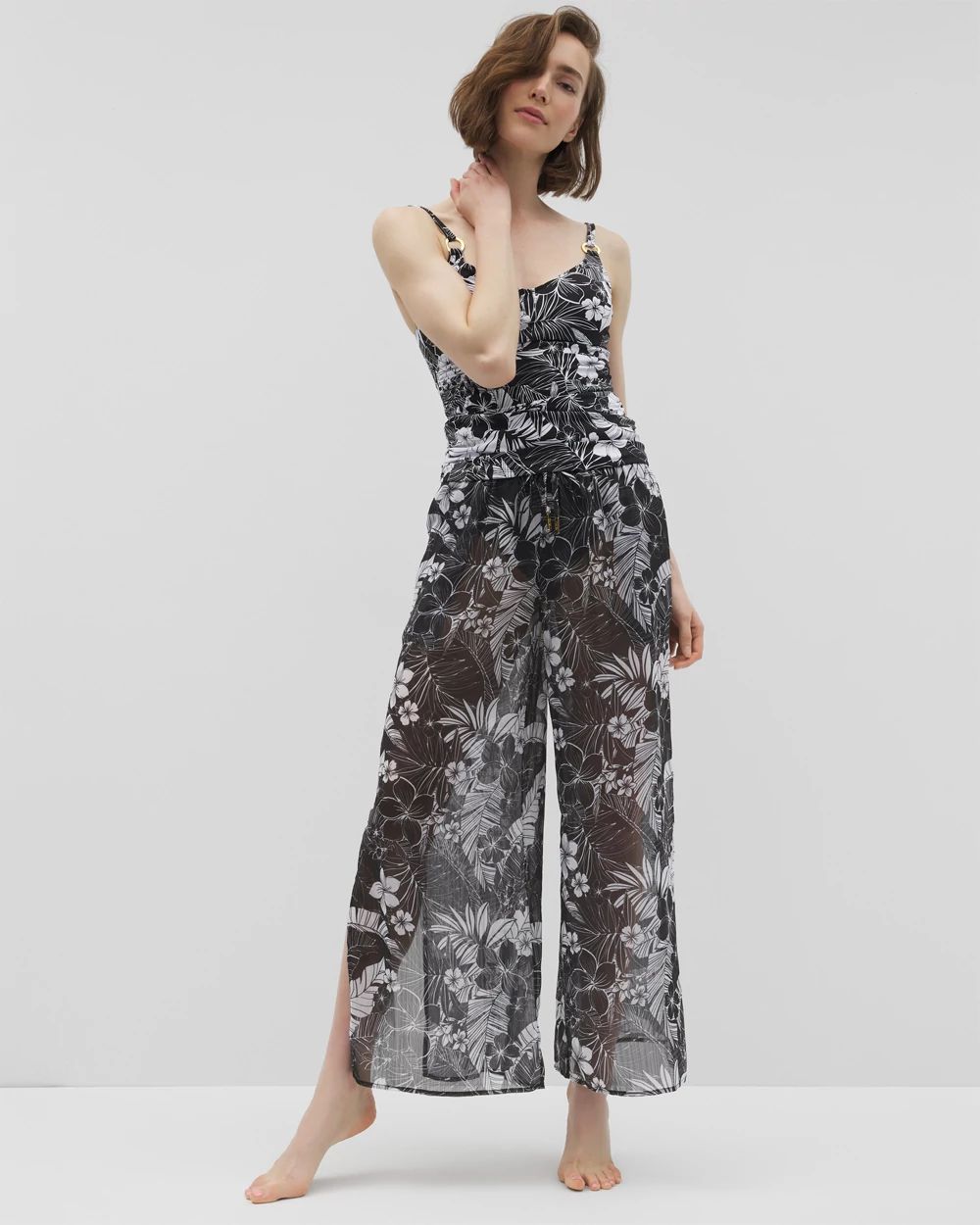 Double Duty Side Slit Pant