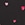 FLOATING HEARTS BLACK RED