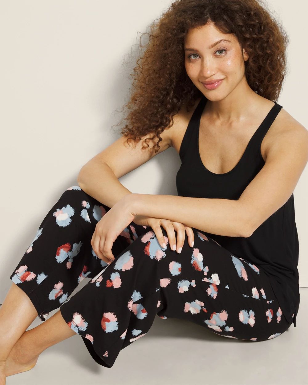 Cool Nights Tank + Crop Pants Pajama Set