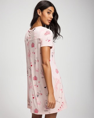 Short Sleeve Sleepshirt click to view larger image.