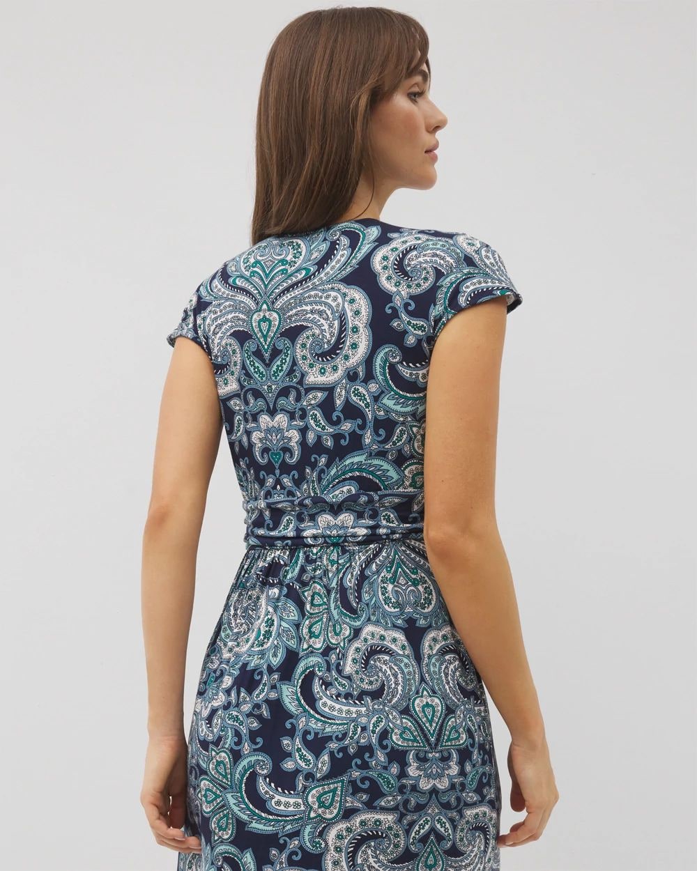 Soft Jersey Twist Short Bra Dress
