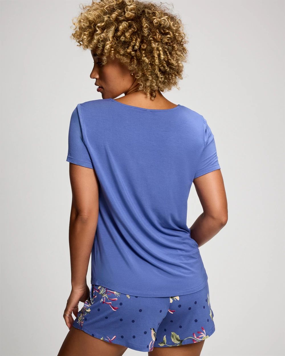 Short Sleeve Pajama Tee click to view larger image.