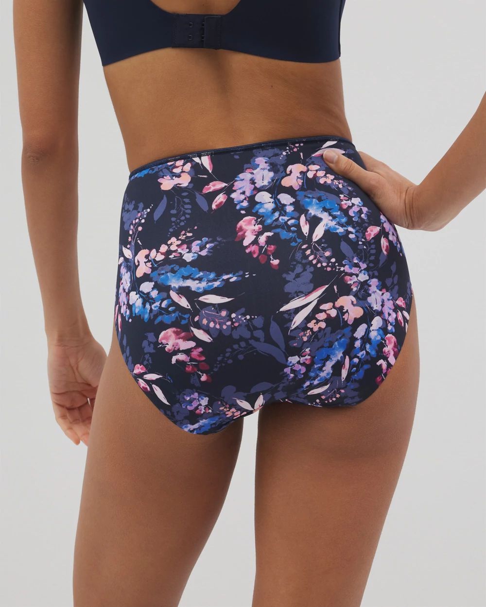 Vanishing Tummy High-Waist Brief Panty with Lace