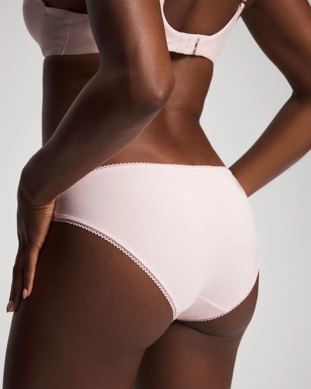 Bikini Panty with Lace click to view larger image.