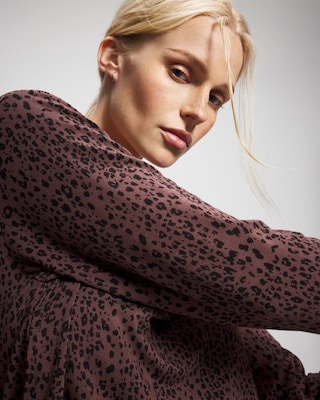 Long-Sleeve Pajama Top click to view larger image.