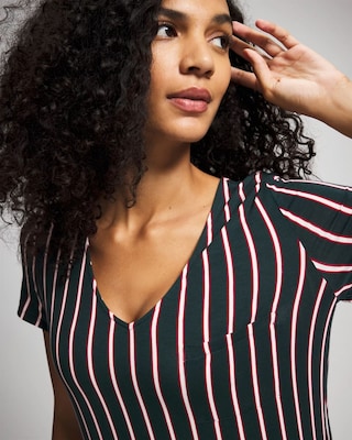 Short Sleeve Long Sleepshirt click to view larger image.