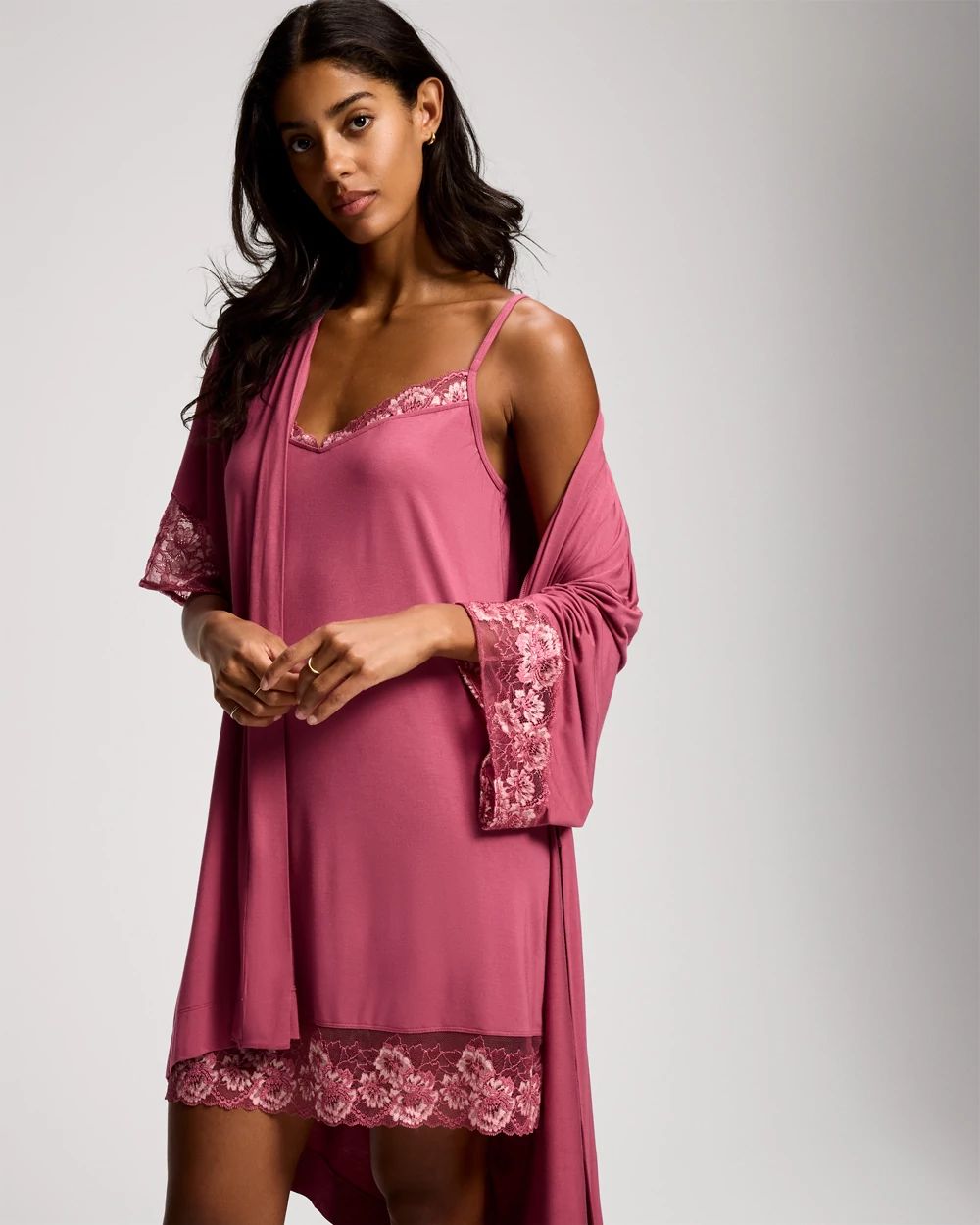Romantic Lace Chemise click to view larger image.