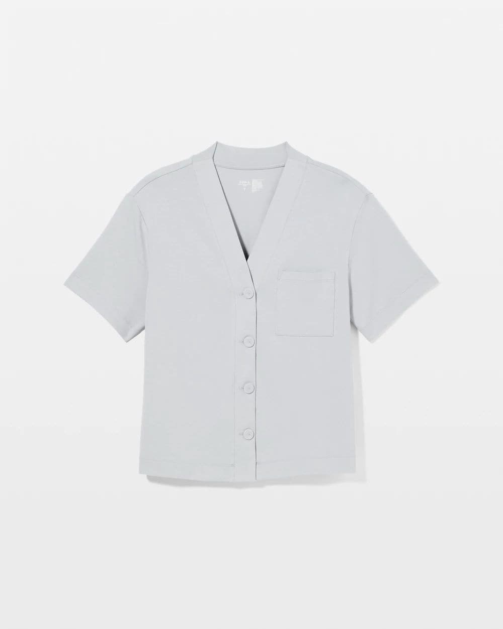 Most Loved Cotton Button-Front Pajama Tee