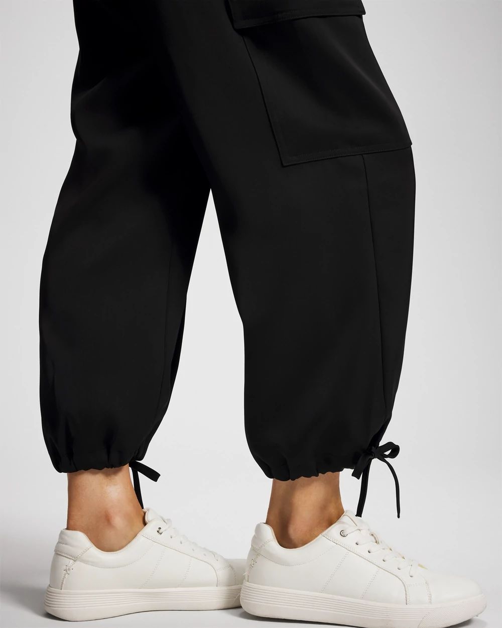 Satin Relaxed Cargo Pant click to view larger image.