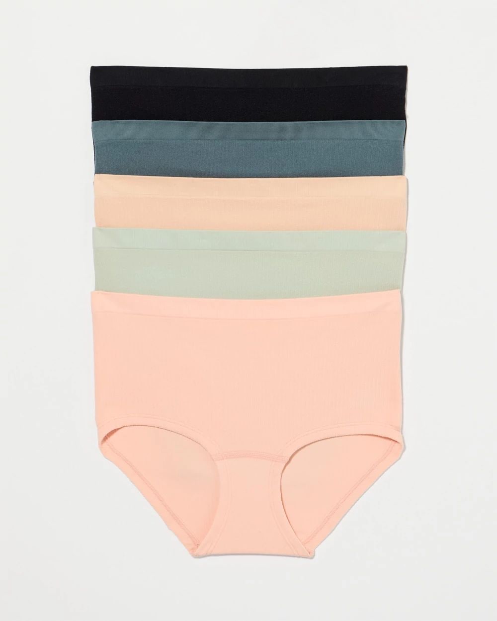 Rib Boyshort Panty 5 Pack