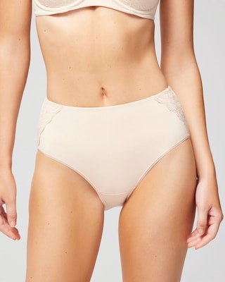 Modern Brief Panty with Lace