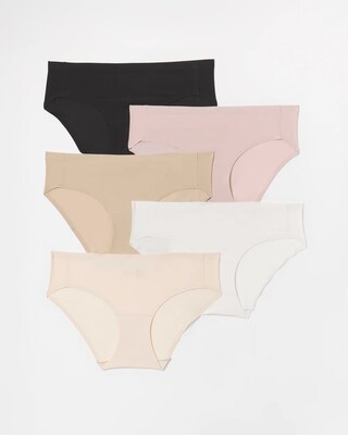 Soft Stretch Hipster Panty 5 Pack