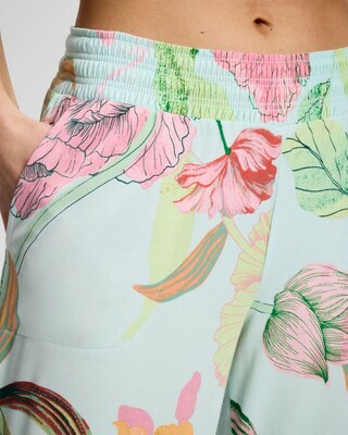 Cropped Pajama Pants click to view larger image.