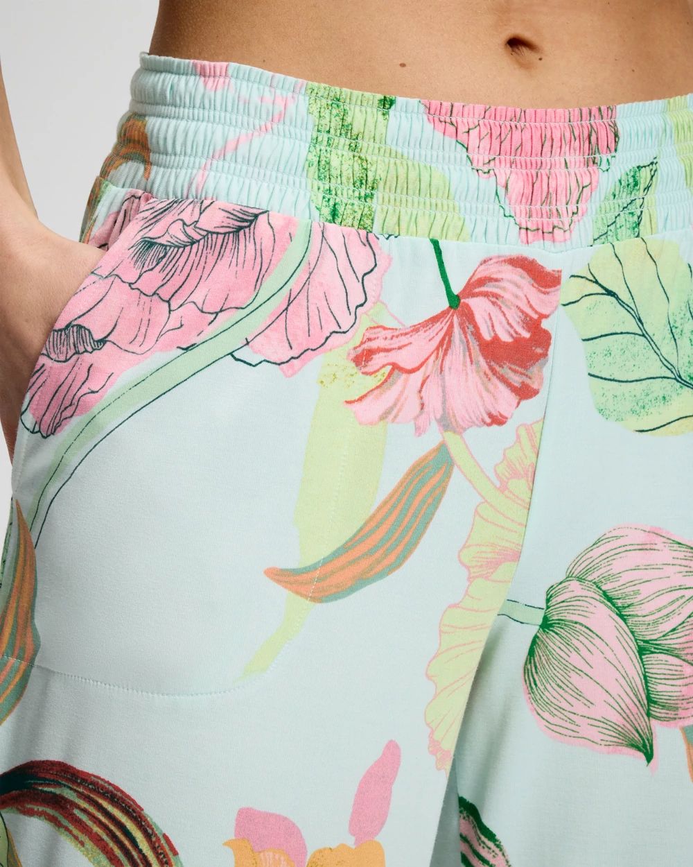 Cool Nights Cropped Pajama Pants