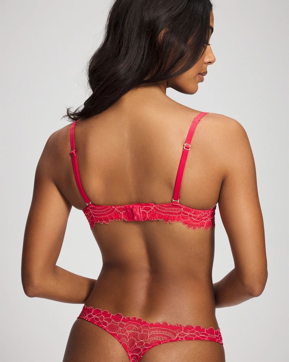 Soma Balconette Unlined Bra with Lace