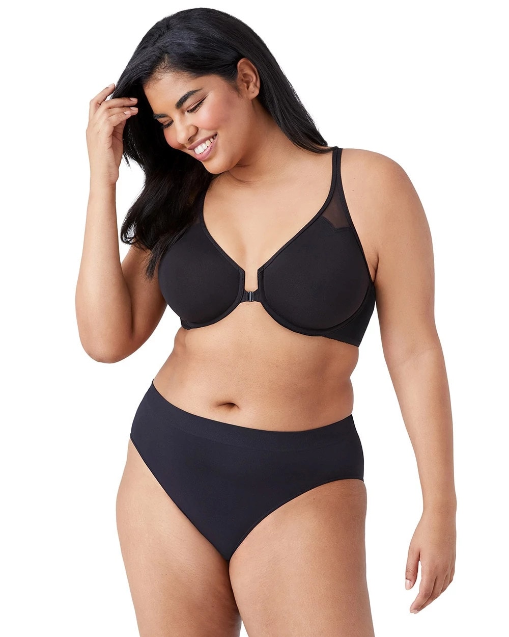 T-Back Front Close Underwire Bra