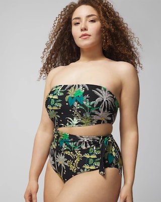 Bandeau Cutout One-Piece