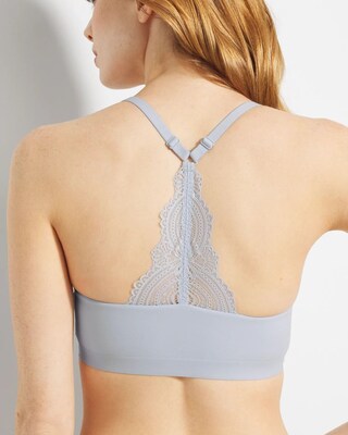 Racerback Bralette with Lace Back click to view larger image.