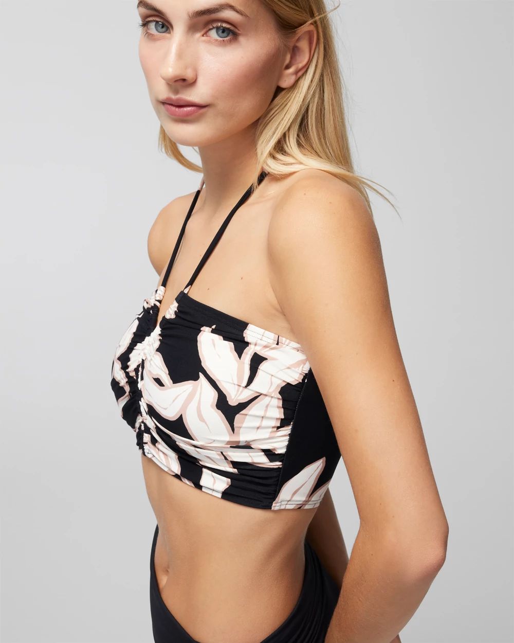 Soma Swim Halter Crop Top