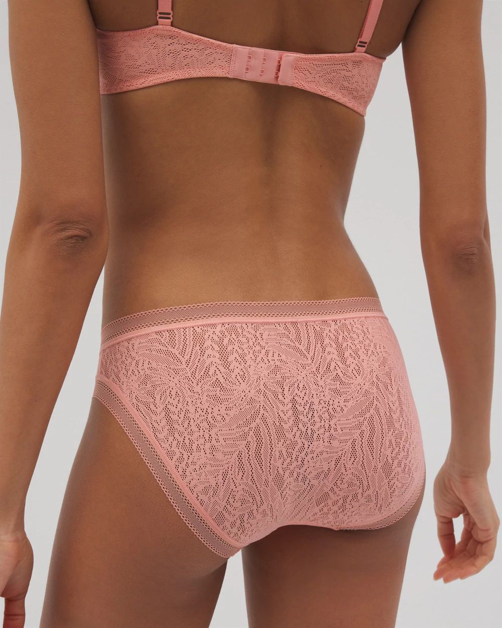 Soma Hipster Panty with Stretch Lace click to view larger image.