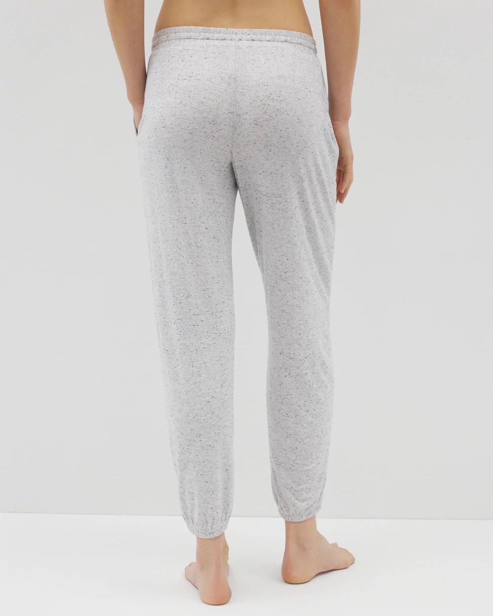 Slub Banded Ankle Pajama Pant