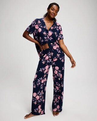 Printed Pajama Pants