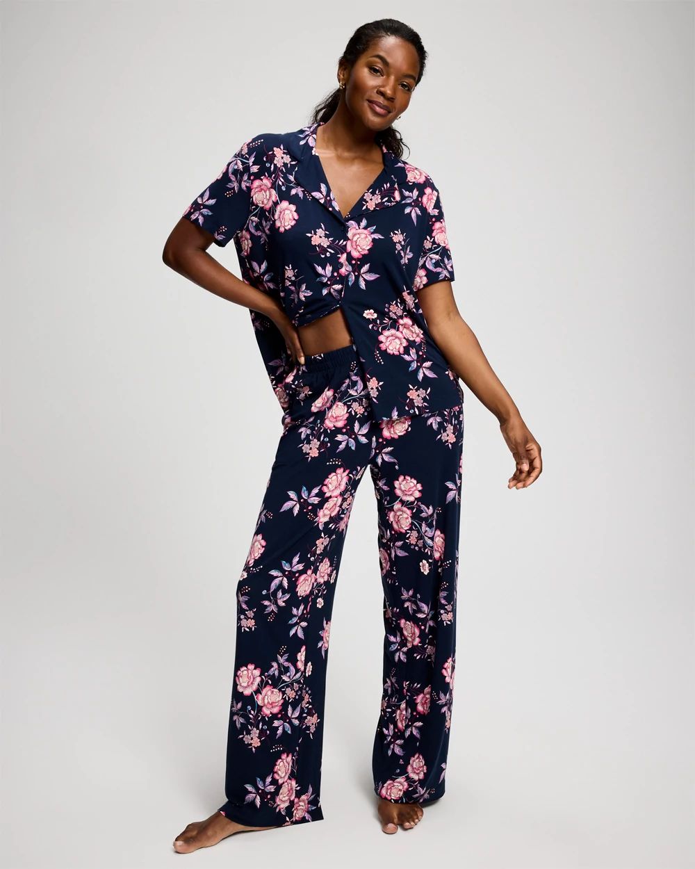 Cool Nights Printed Pajama Pants