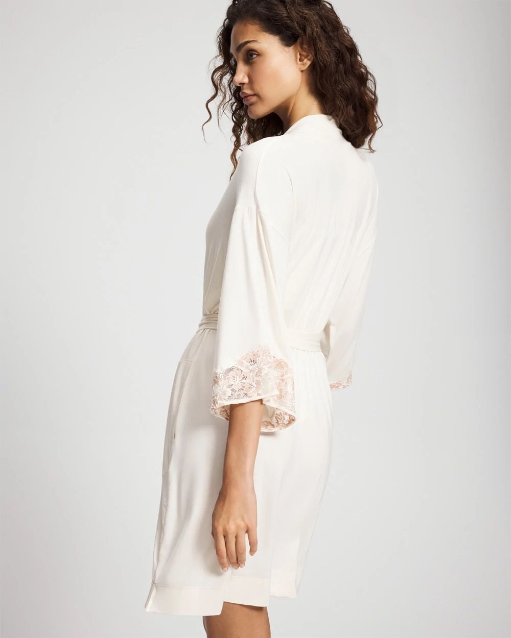 Cool Nights Lace Robe