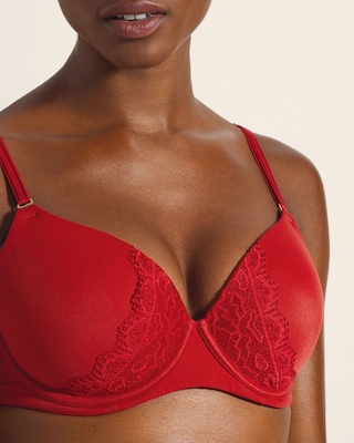 Perfect Coverage Convertible Bra with Lace back click to view larger image.
