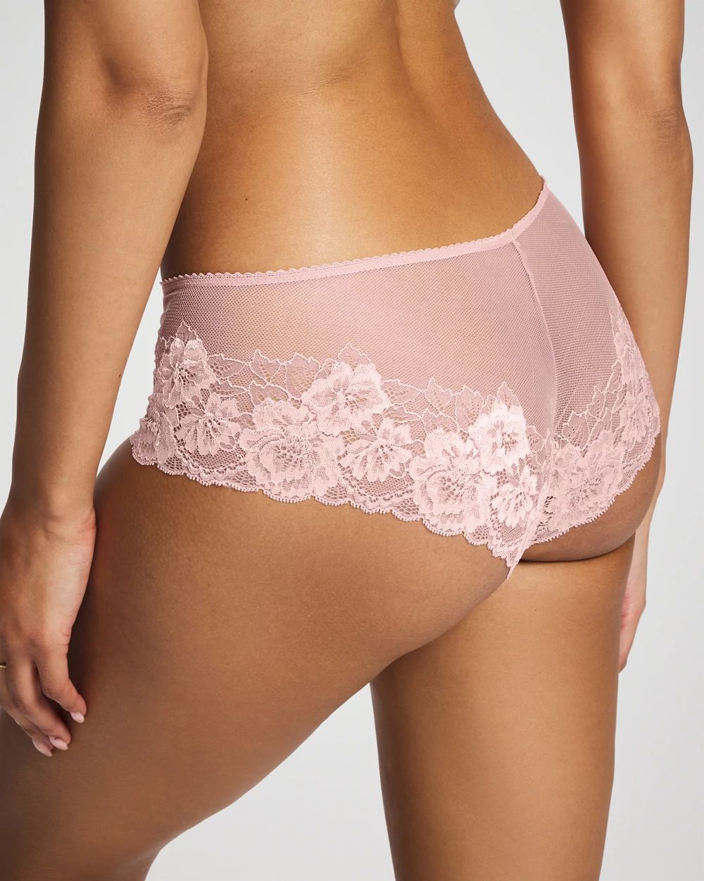 Romantic Lace Hipster Panty click to view larger image.