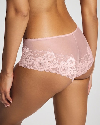 Romantic Lace Hipster Panty click to view larger image.