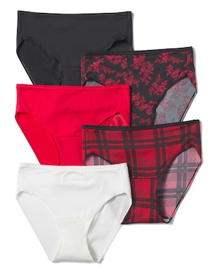 Edge Hipster Panty 5 Pack