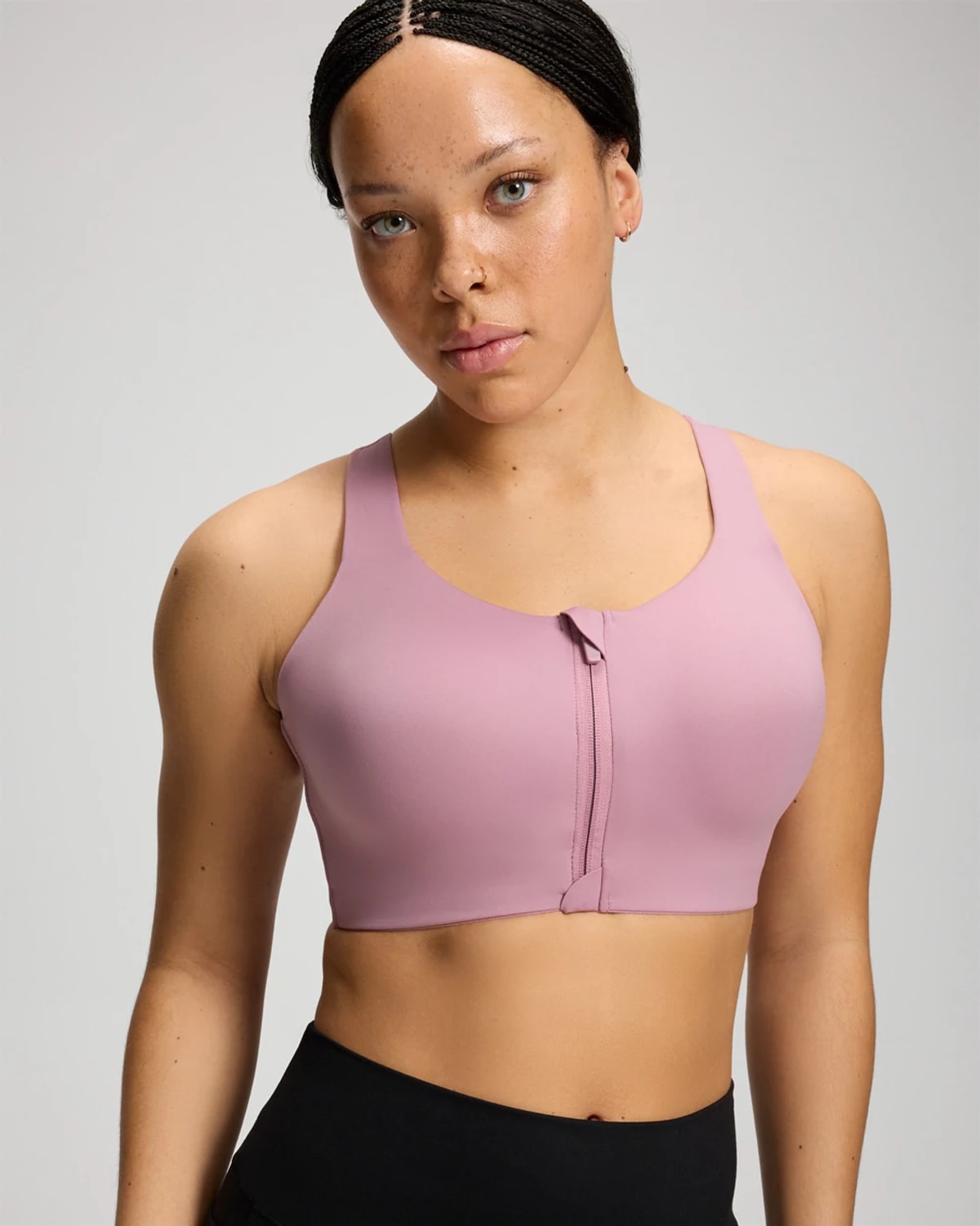 Soma High-impact Sports Bra In Purple Size 32c | Women's Bras In Beach Plum