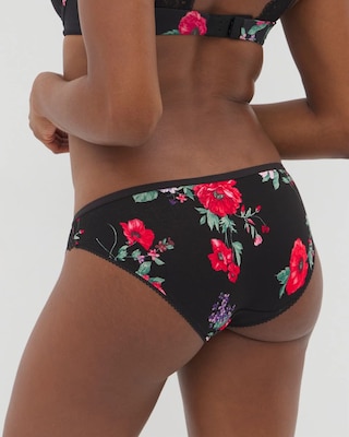 Bikini Panty with Enchanting Lace click to view larger image.