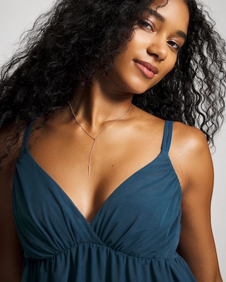 Mesh Babydoll Chemise click to view larger image.