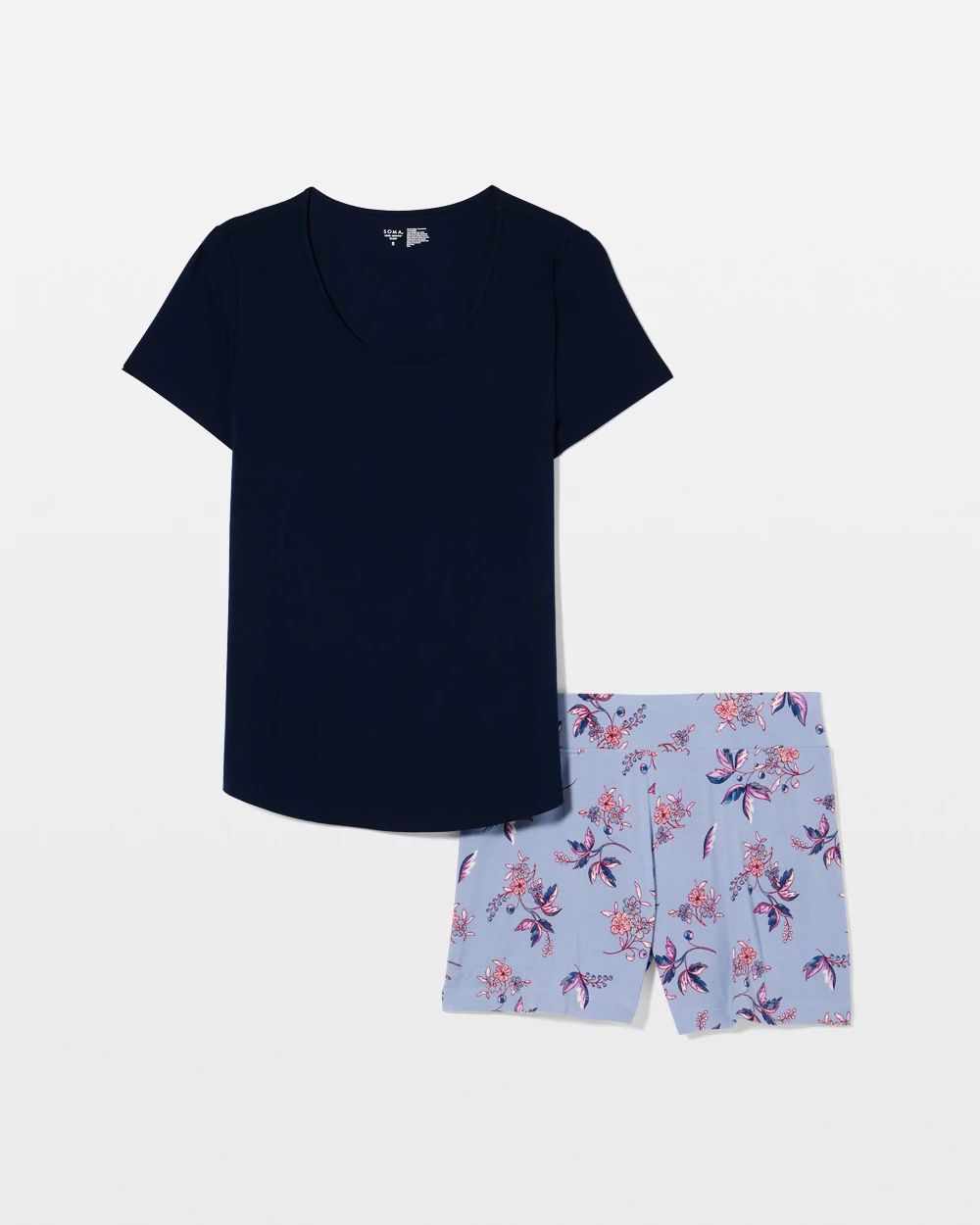 Short Sleeve and Short Pajama Set click to view larger image.