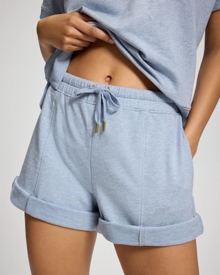 Essential Terry Relaxed Shorts click to view larger image.