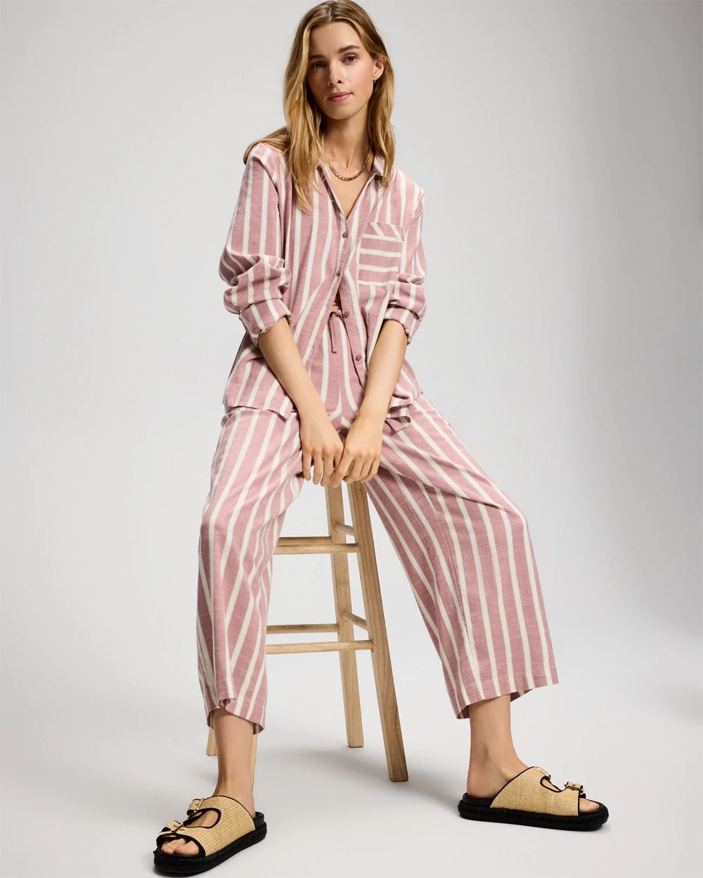 Beach Cotton Crop Pant