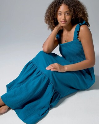 Tiered Maxi Bra Dress