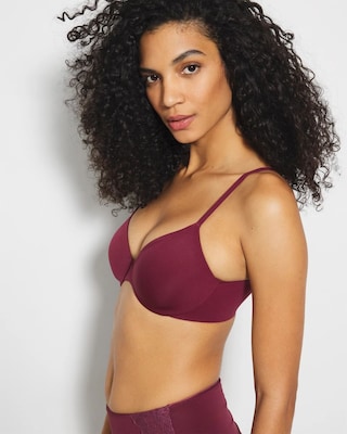 Unlined Perfect Coverage Bra click to view larger image.