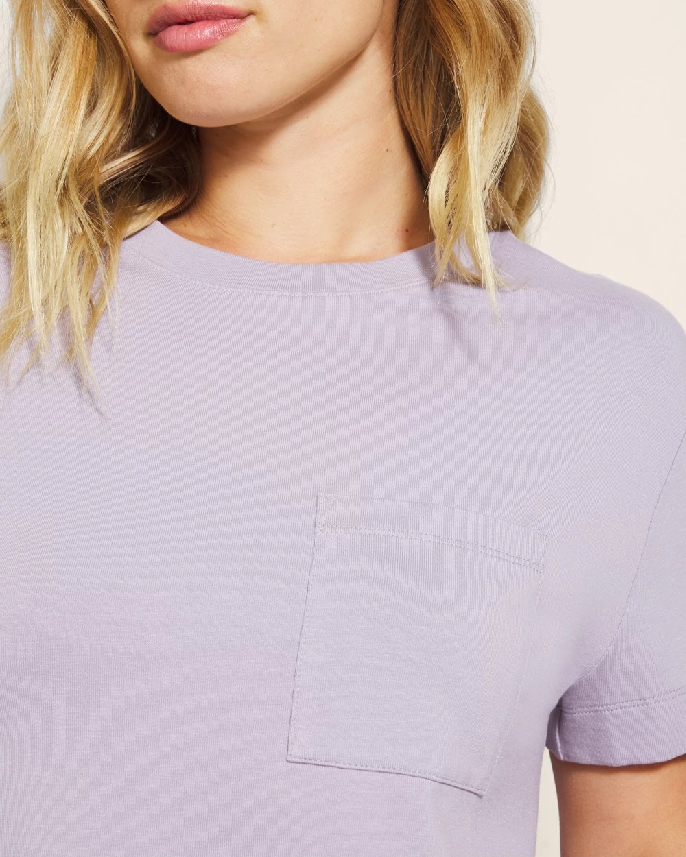 Short-Sleeve Pocket Pajama Tee