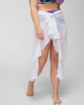 Gypset Chiffon Ruffle Pareo click to view larger image.