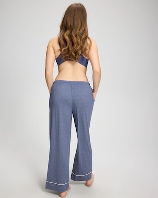 Solid Piped Pajama Pant click to view larger image.